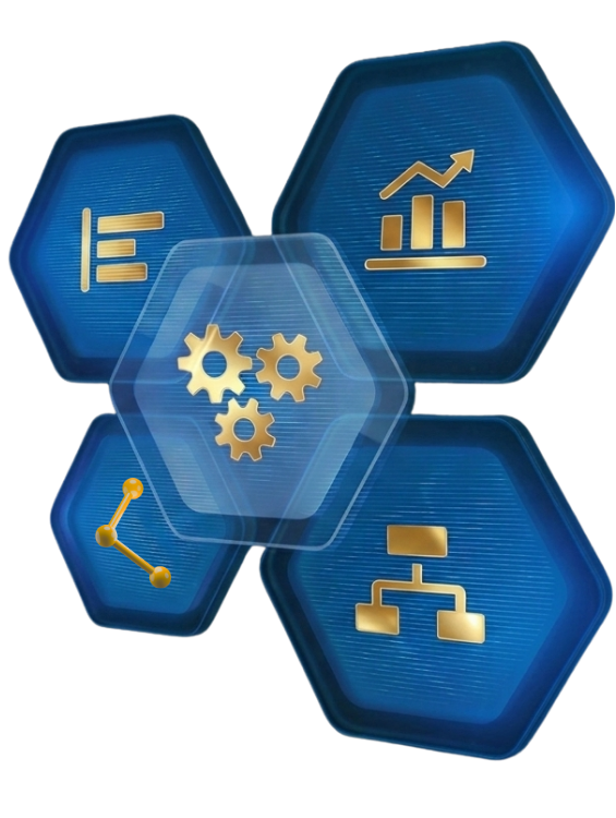 Business professional using a tablet
